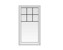 Andersen Windows Modified Colonial Grid