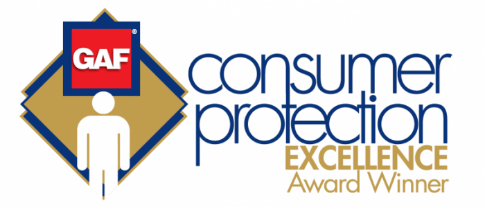 Care Free Homes, Inc. Receives GAF Roofing 2014 Consumer Protection Excellence Award