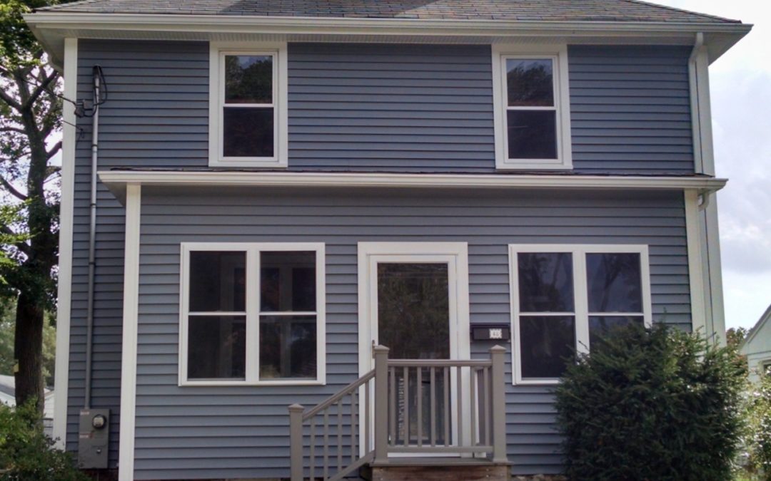 New Bedford Home Now Maintenance Free with Vinyl Siding