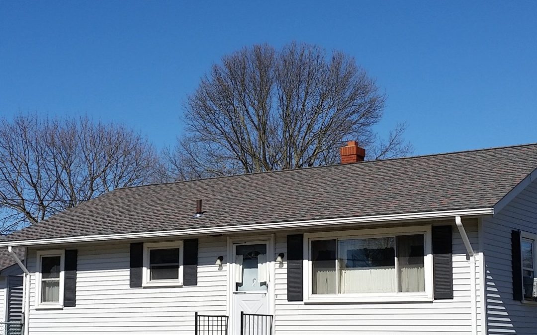 GAF Roofing on Ranch Style Home in Acushnet, MA