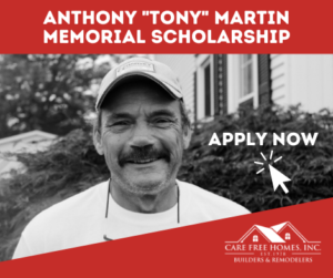 Tony Martin Scholarship