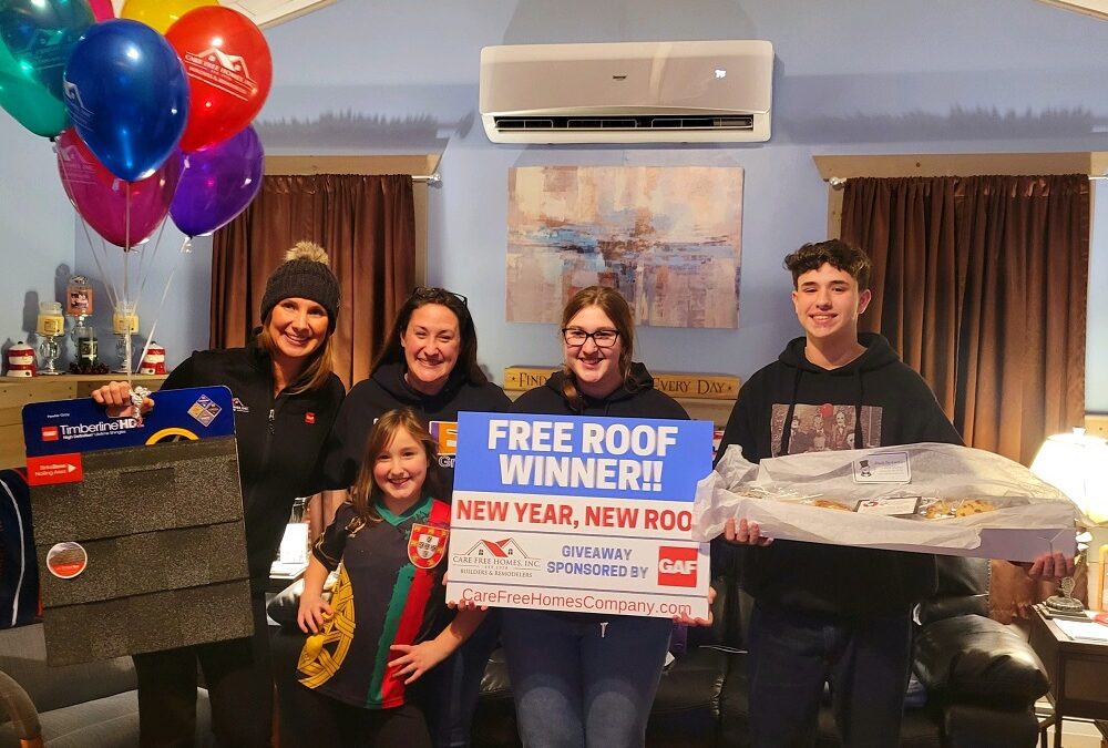 PRESS RELEASE: DiGregorio Family of New Bedford, MA Wins Free Roof