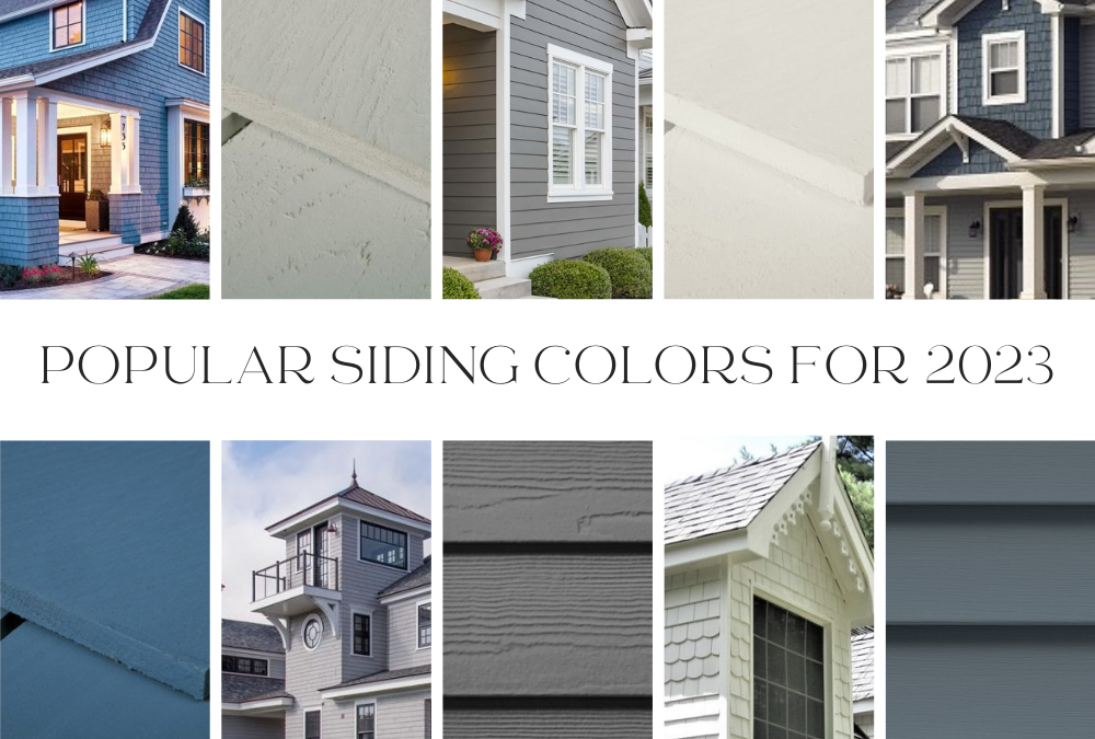 Popular Siding Colors For 2023