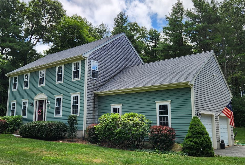 GAF Roofing System in Pewter Gray, South Dartmouth, MA